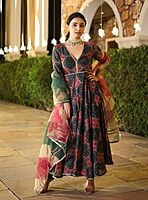 Masakali – Designer Anarkali Kurti Set – Ready To Wear Masakali – Designer Anarkali Kurti Set – Ready To Wear