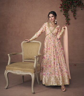 Sayuri Nooriat 5301 – Ready To Wear Pure Organza Dress