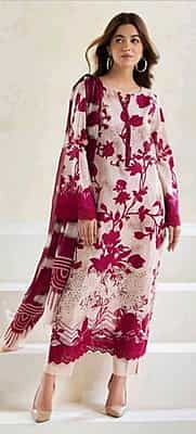 Aafreen Embroidered Chikankari Lawn By Riaz Arts | AF-260