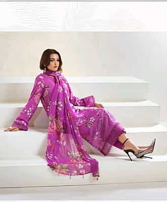 Aafreen Embroidered Chikankari Lawn By Riaz Arts | AF-264