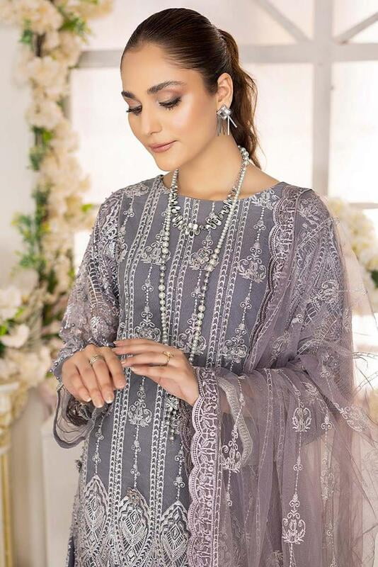 Adan's Libas Camellia 3D Embroidered Ready To Wear | ALC-CG Adan's Libas Camellia 3D Embroidered Ready To Wear | ALC-CG