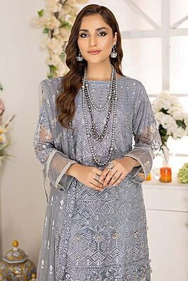 Adan's Libas Camellia  3D Embroidered Ready To Wear | ALC-SG