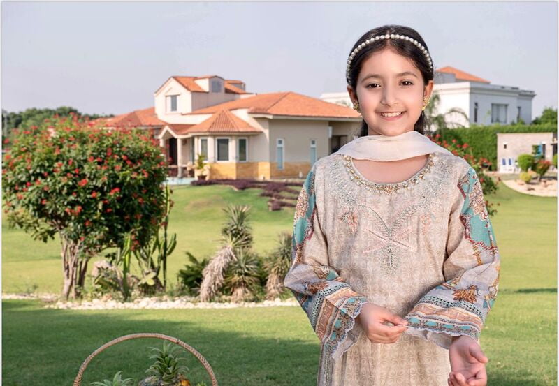 Ally’s Kids Luxury Lawn Collection Ready To Wear | AL-696 Ally’s Kids Luxury Lawn Collection Ready To Wear | AL-696