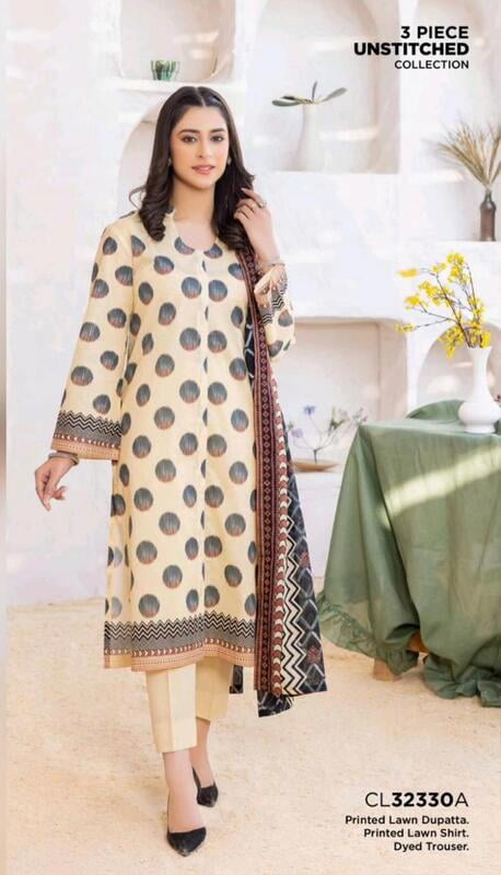 Gul Ahmed Fresh Florence Unstitched Lawn | CL-32330A Gul Ahmed Fresh Florence Unstitched Lawn | CL-32330A