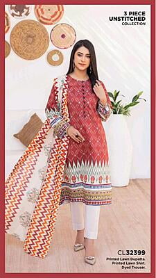 Gul Ahmed Fresh Florence Unstitched Lawn | CL-32399
