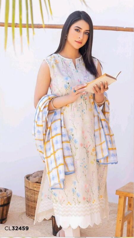 Gul Ahmed Fresh Florence Unstitched Lawn | CL-32459 Gul Ahmed Fresh Florence Unstitched Lawn | CL-32459