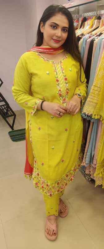 Ready To Wear Apple Cutwork Salwar Suits - ZF-101 Ready To Wear Apple Cutwork Salwar Suits - ZF-101
